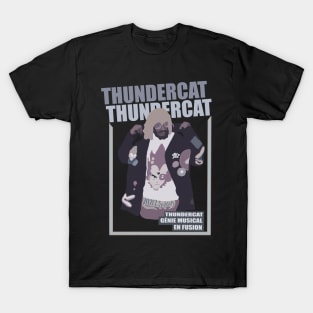 Thundercat Retro Monotone Design T-Shirt